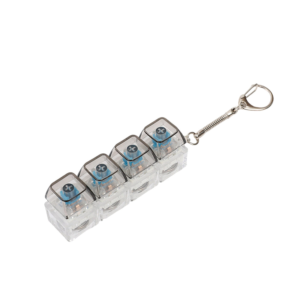 Keyboard Keycap Fidget Toy – Tactile Stress Relief Keychain