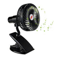 Portable Silent Clip Fan – Rechargeable Mini 4-Blade USB Cooling Fan
