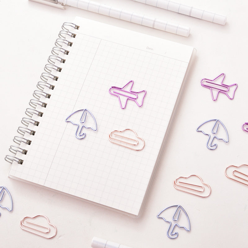 Colourful Creative Paper Clips – Cute Desk Stationery Set