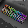 RGB Gaming Keyboard – Backlit Mechanical-Feel Keys for PC, Laptop & Office