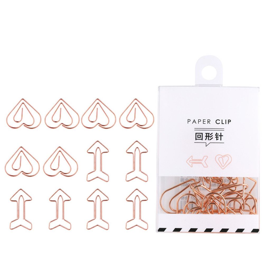 Colourful Creative Paper Clips – Cute Desk Stationery Set