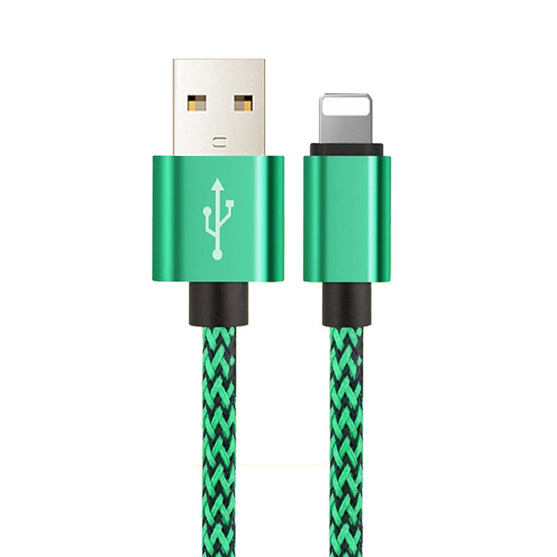 Braided Hemp Rope Fast Charging Cable – Durable USB Charge & Sync