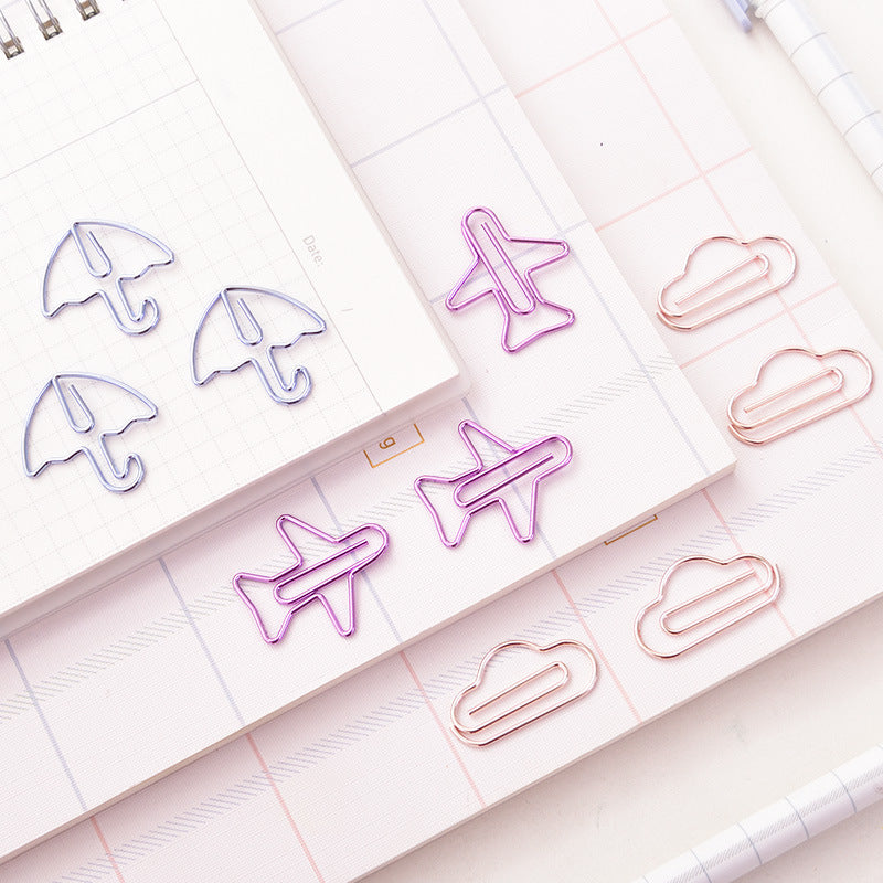 Colourful Creative Paper Clips – Cute Desk Stationery Set