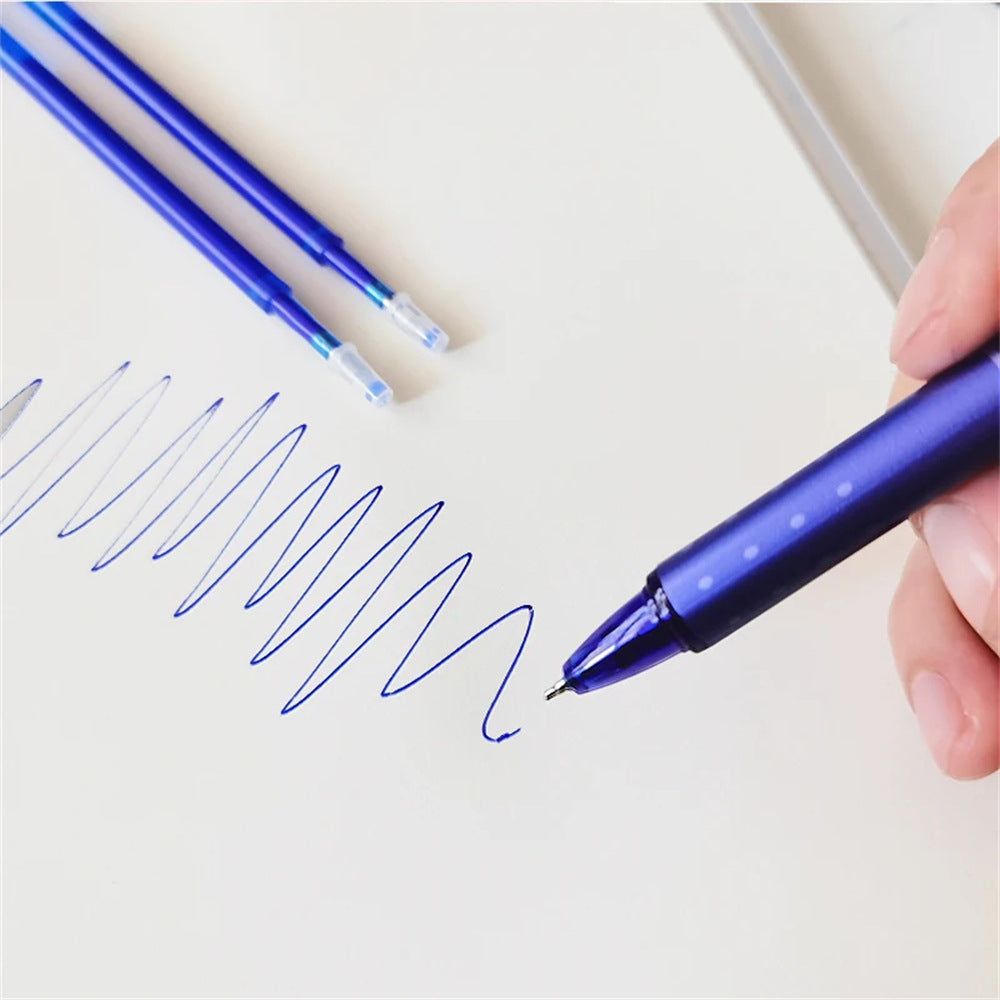 Erasable Push Gel Pen – 0.5mm Fine Tip, Smooth Writing