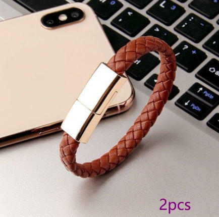 Bracelet Wristband Charging Cable – Portable USB Charge & Sync Cord