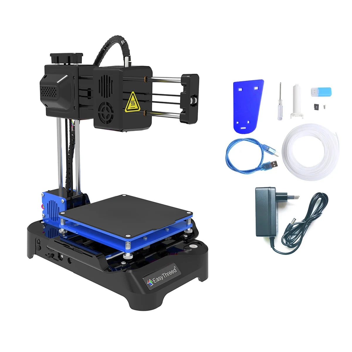 EasyThreed K7 Mini 3D Printer – Entry Level FDM Toy Gift, PLA & TPU 1.75mm