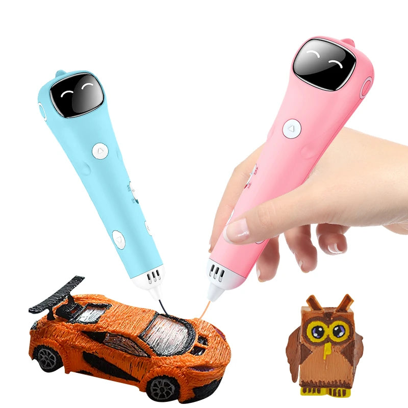 SafePen Low Temperature 3D Pen – 1.75mm PCL Filament for Kids & Beginners