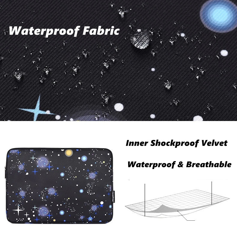 Waterproof Laptop Sleeve Bag – Unisex Liner Case for MacBook Air, Pro & Notebooks (11"–16")