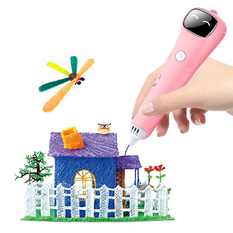 SafePen Low Temperature 3D Pen – 1.75mm PCL Filament for Kids & Beginners