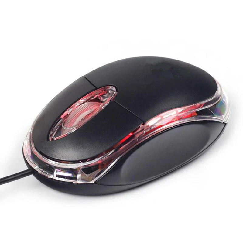 NanoGlide USB Wired Optical Mouse