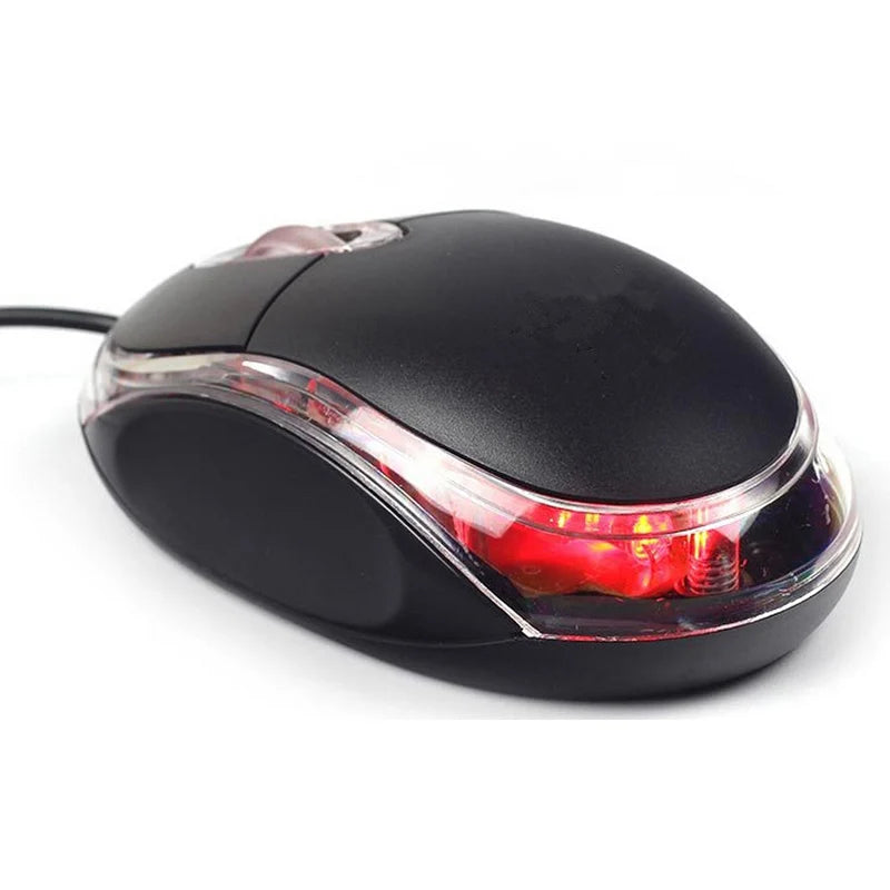 NanoGlide USB Wired Optical Mouse