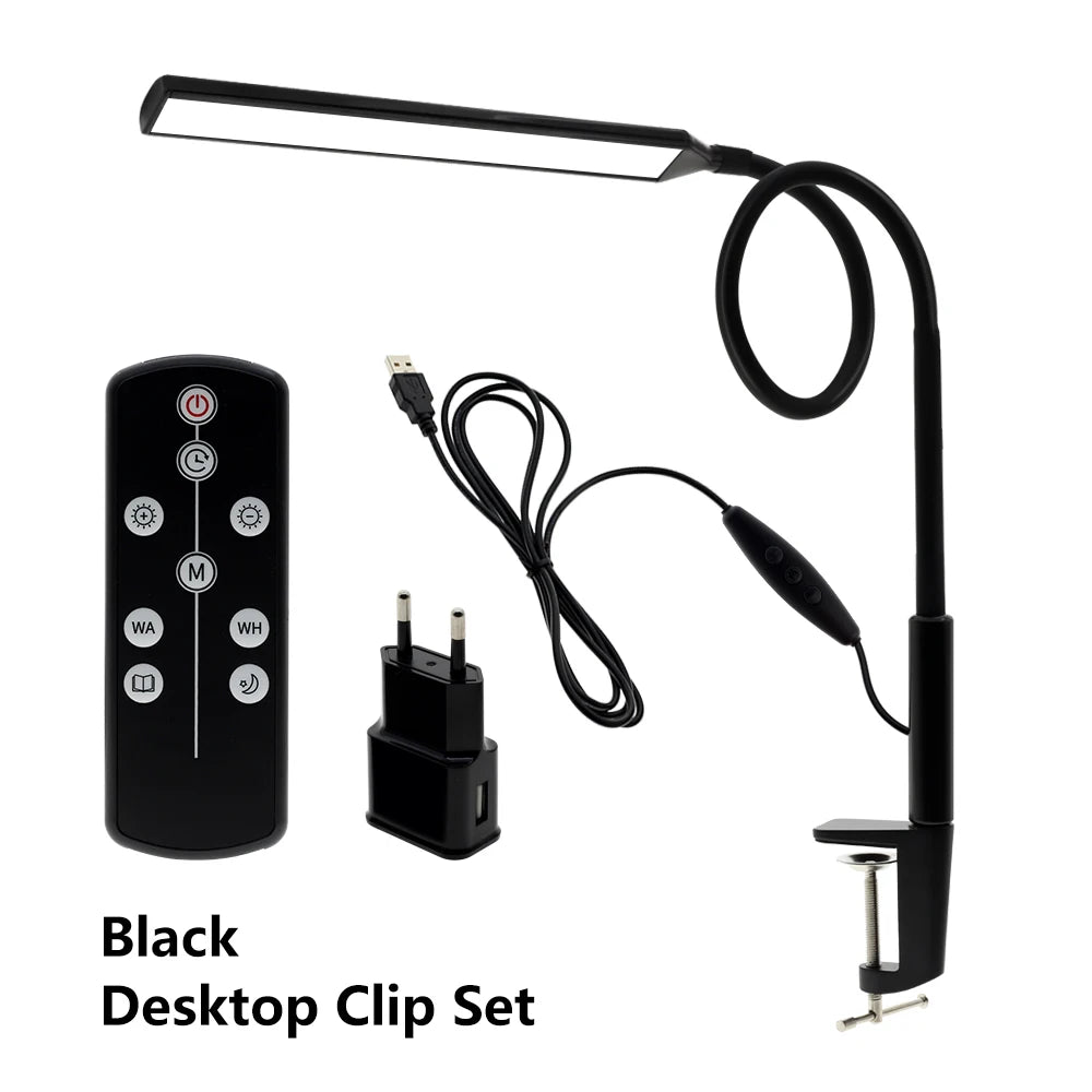 FlexArm Pro 10W LED Desk Lamp – Flicker-Free, 3-Colour Dimmable Office & Study Light