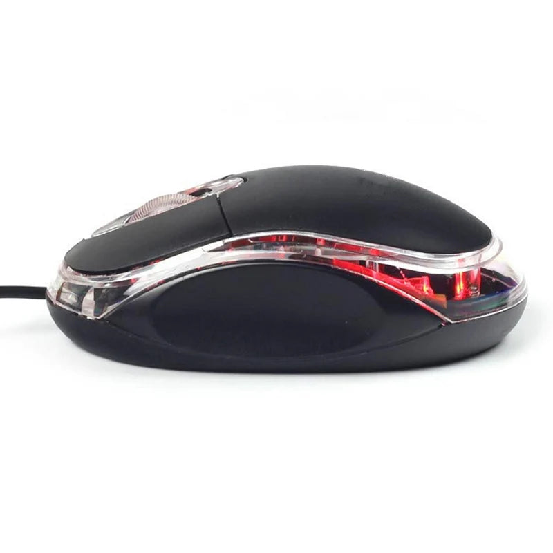 NanoGlide USB Wired Optical Mouse