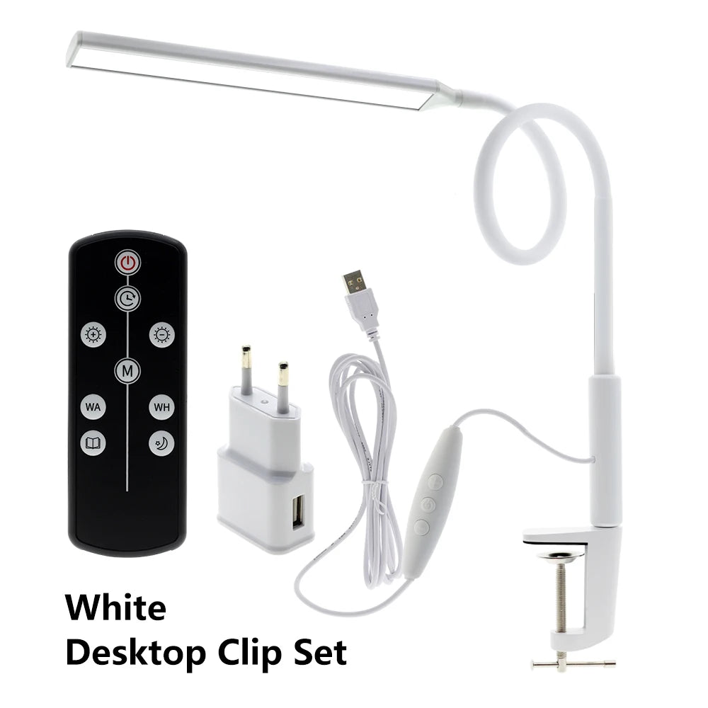 FlexArm Pro 10W LED Desk Lamp – Flicker-Free, 3-Colour Dimmable Office & Study Light