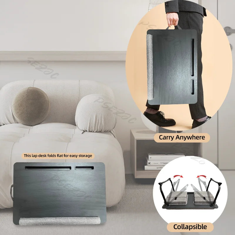 Multifunctional Lap Table Bed Small Table Foldable Table Lazy Notebook Stand