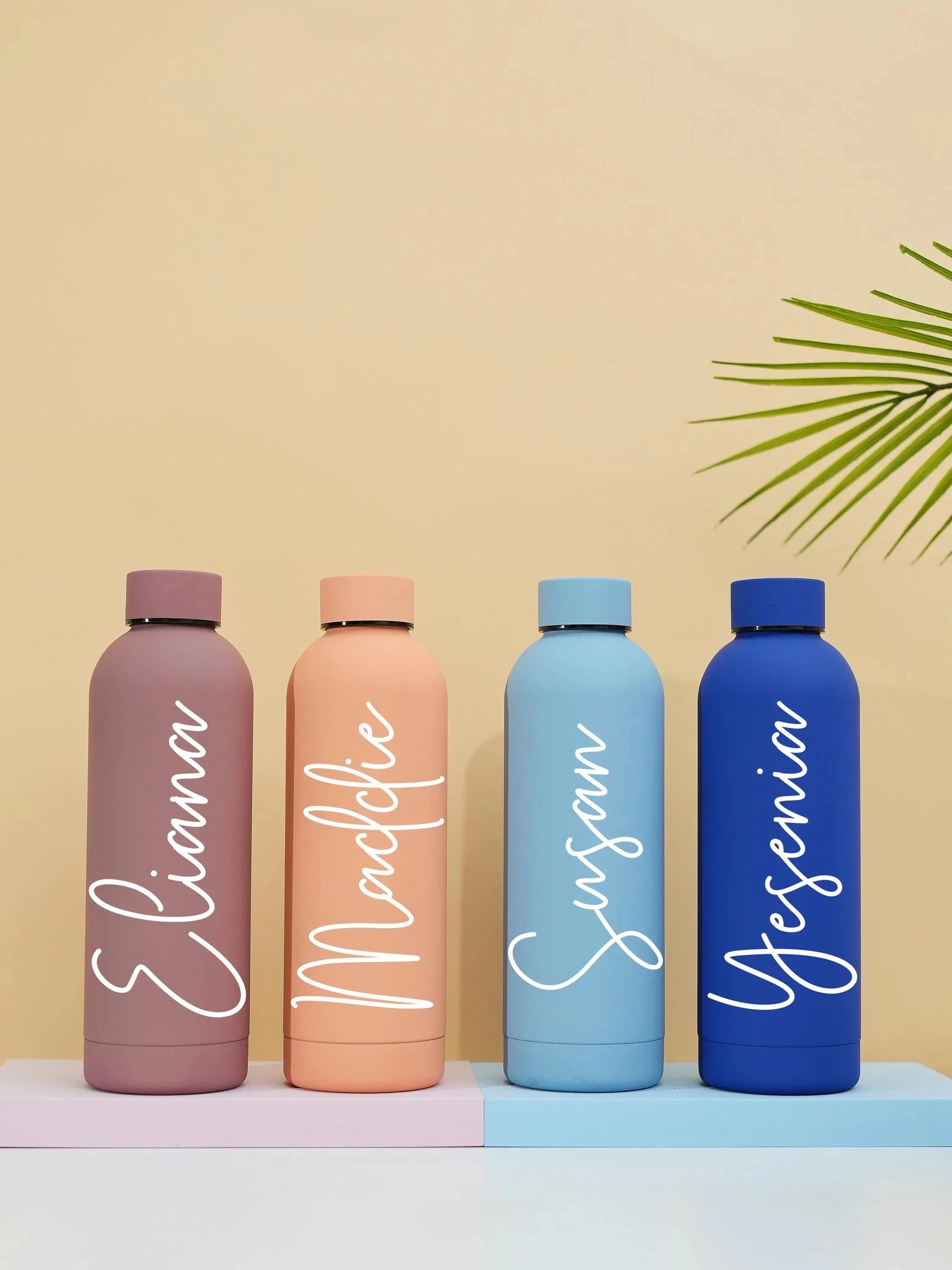 PersonalFlask Custom Engraved Stainless Steel Water Bottle – Insulated Thermos