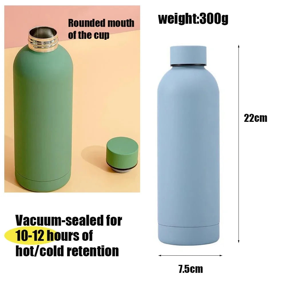 PersonalFlask Custom Engraved Stainless Steel Water Bottle – Insulated Thermos