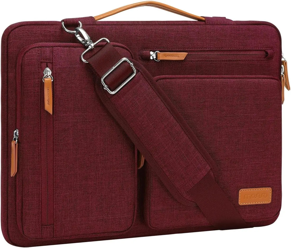 MOSISO Laptop Sleeve Bag – Briefcase & Shoulder Bag for MacBook Air, Pro & Laptops (13"–17.3")