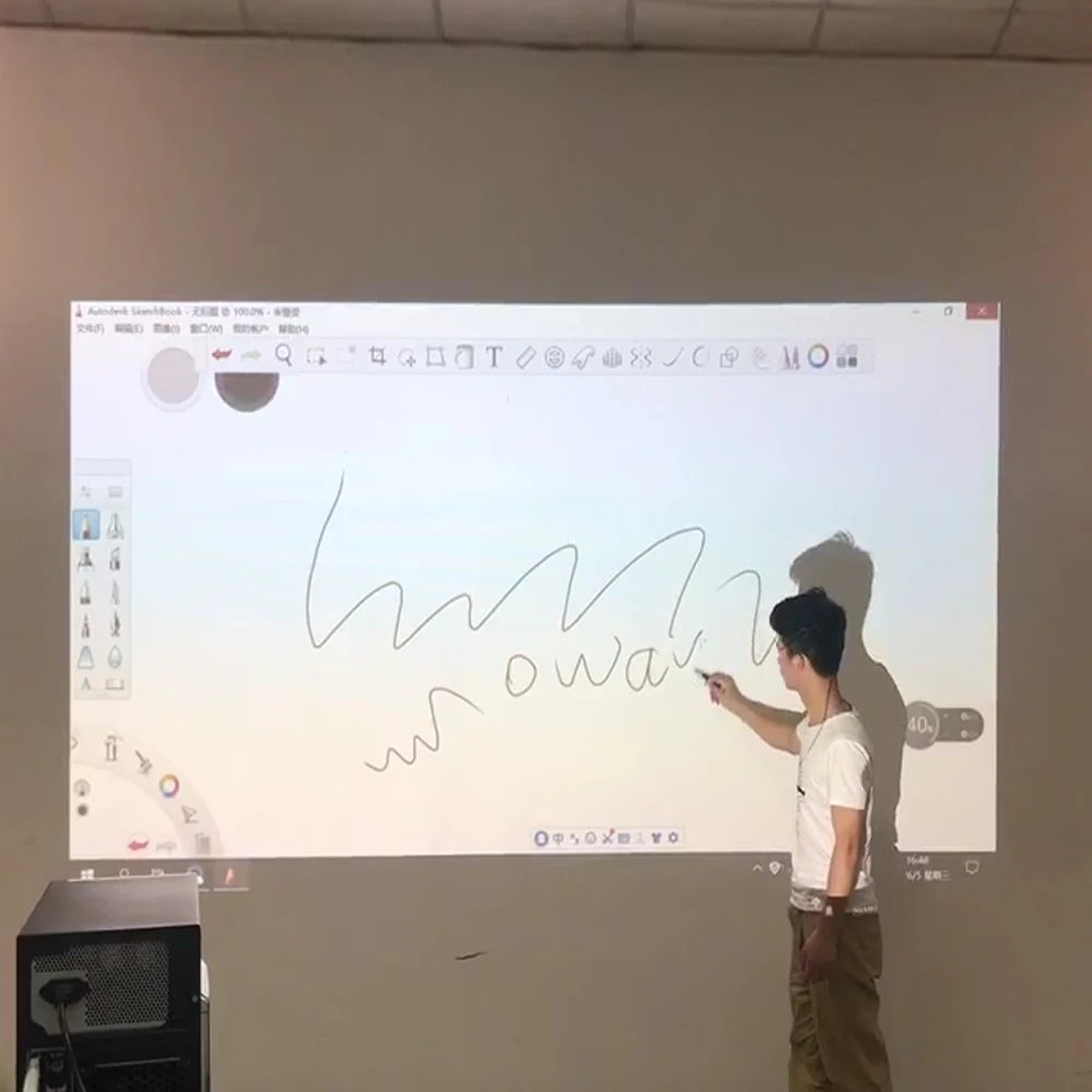 SmartBoard Pro Portable Infrared Interactive Whiteboard – Multi-Touch