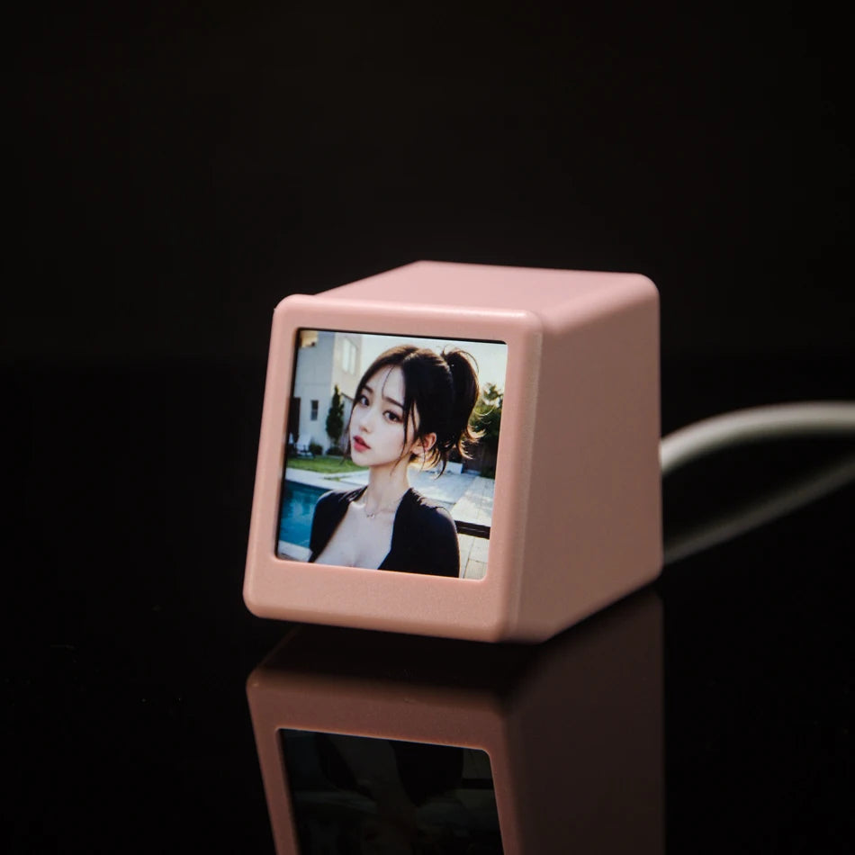 PixelDesk Mini Smart Weather GIF Clock