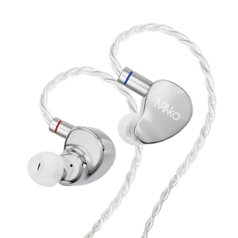 HiFi Pro Wired In-Ear Earphones – 10mm Driver, Detachable 3.5mm / 4.4mm Plug