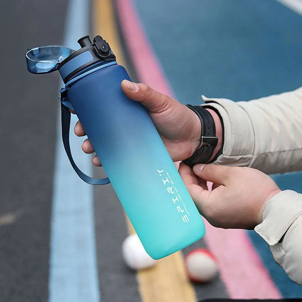 GradientSip Water Bottle – 600ml / 750ml / 1000ml, Outdoor & Gym