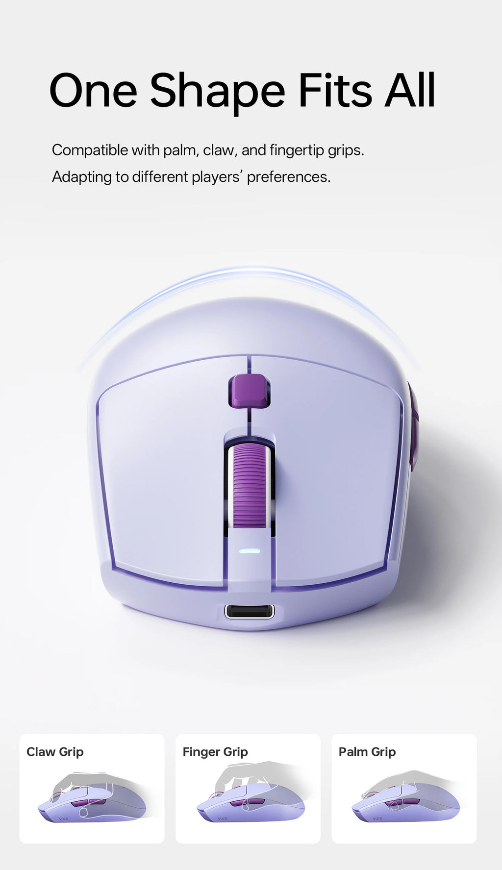 VXE Dragonfly V3 Pro 4-Mode Wireless Gaming Mouse – Ultra-Lightweight