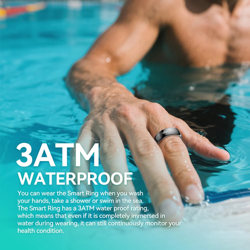 NOYAFA Smart Ring – Heart Rate, Blood Oxygen & Multi-Sport Health Monitor