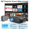 CinemaX A8 Google TV 4K Smart Projector