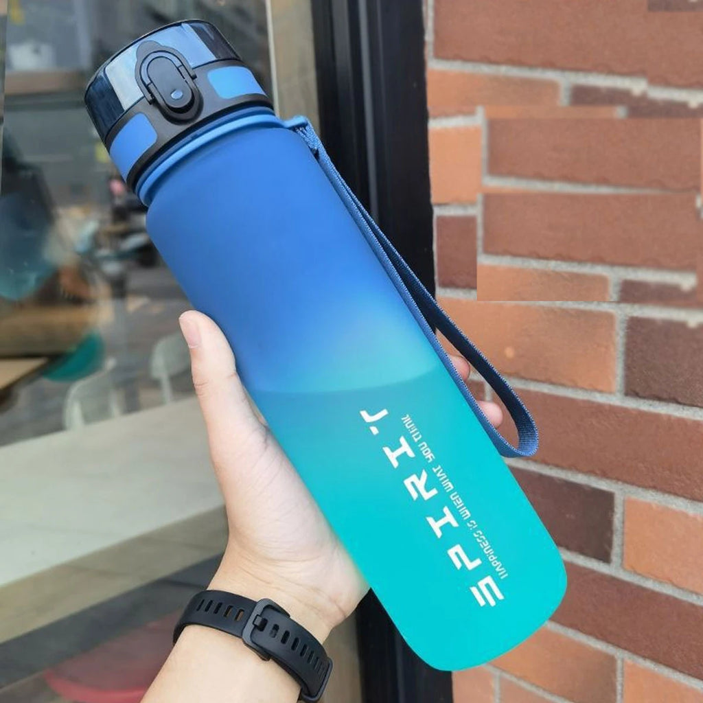 GradientSip Water Bottle – 600ml / 750ml / 1000ml, Outdoor & Gym