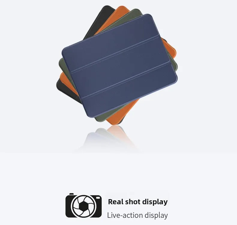 iPad Protective Case – Full-Cover Anti-Drop Silicone Shell with Pen Slot (9.7" & 11")