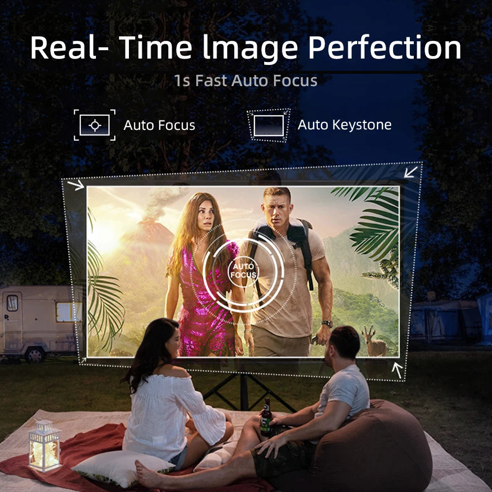 CinemaX A8 Google TV 4K Smart Projector