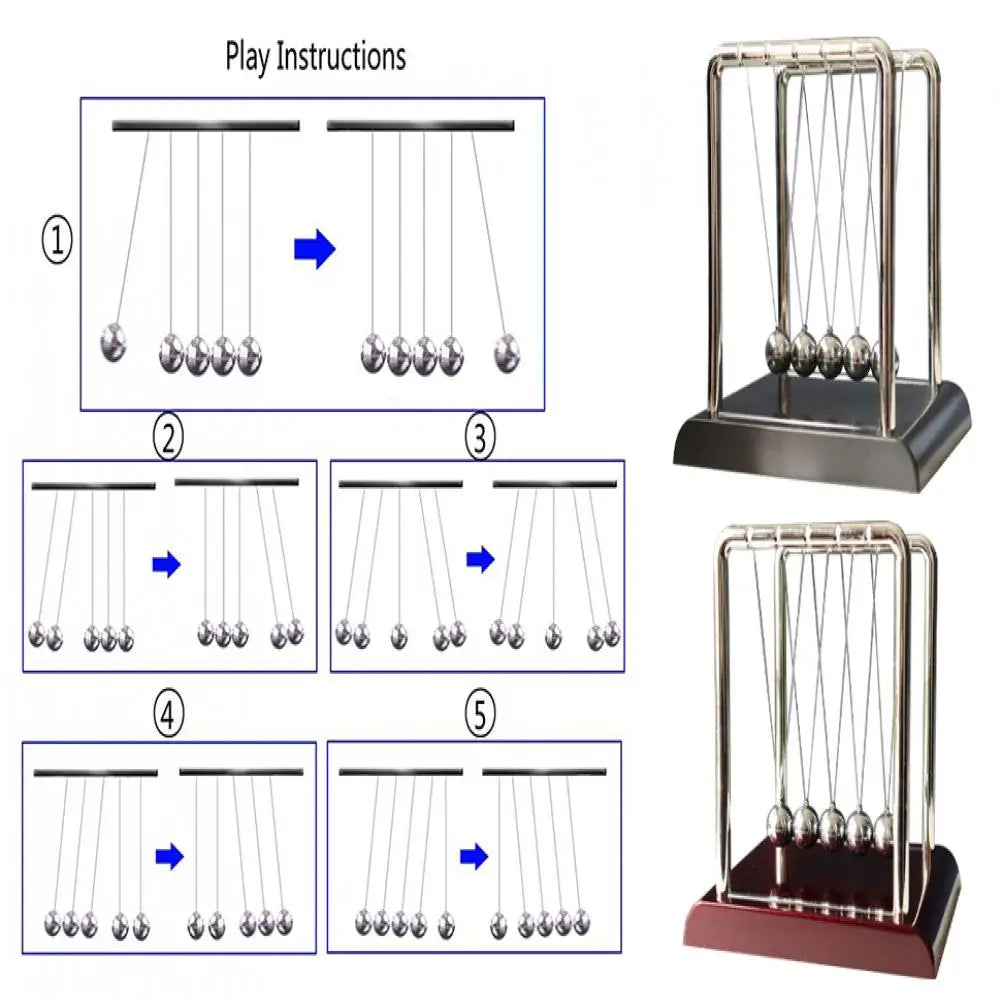 NewtonArc Metal Kinetic Desk Sculpture
