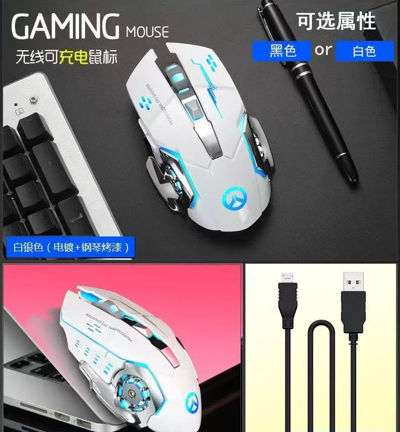 ViperWave Pro – 2.4G Wireless Rechargeable Gaming Mouse | E-Sports Grade Precision