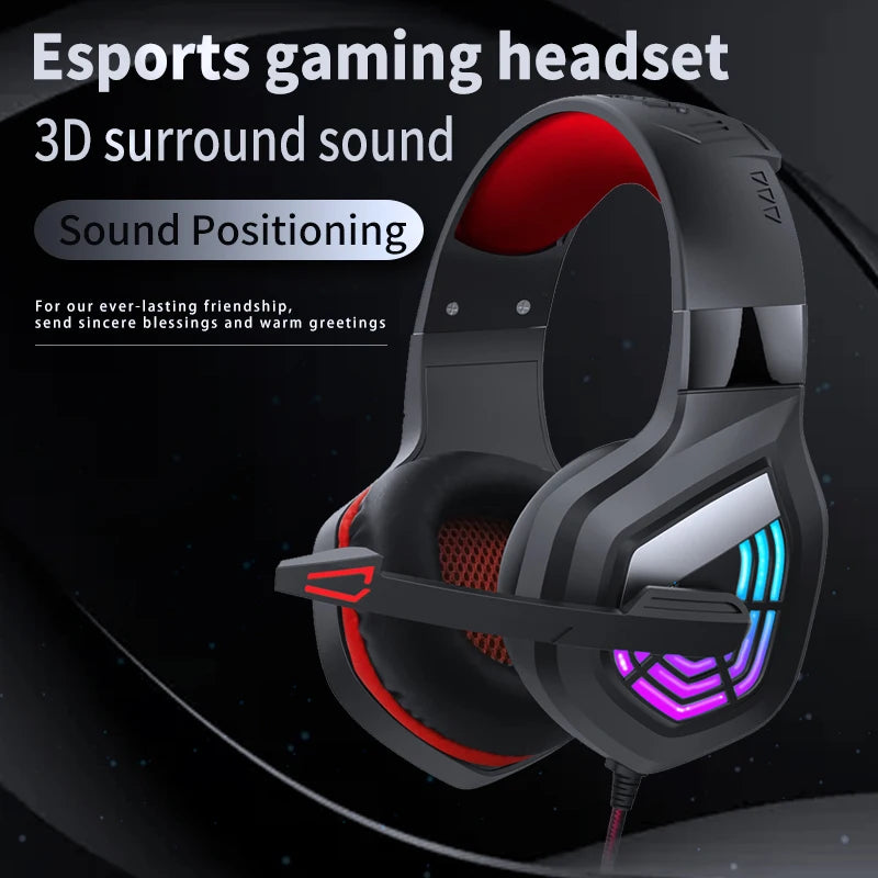 Vortex G7 Gaming Headset – Noise Cancelling Mic, Surround Sound, LED RGB