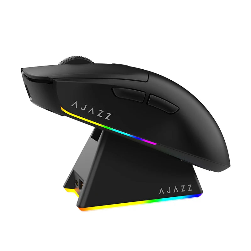 AJAZZ AJ139 V2 Tri-Mode Gaming Mouse – PAW3311, 12000 DPI & Magnetic Charging Base
