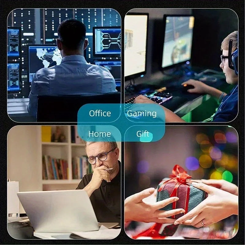 World Explorer XL Gaming Desk Mat – 900x400 Anti-Slip Mouse Pad for PC & Laptop