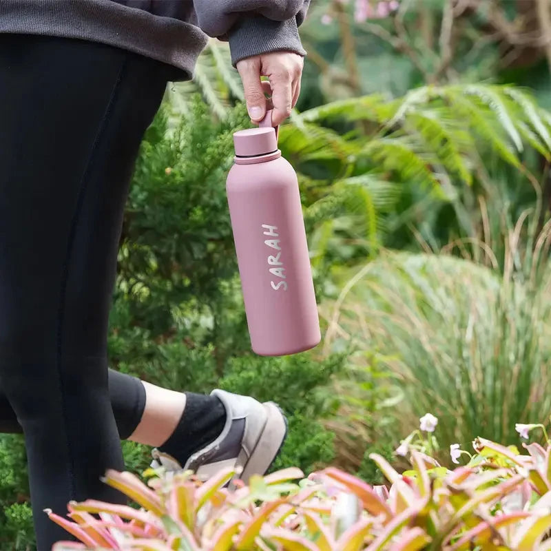NameDrop Custom Name Vacuum Insulated Sports Tumbler – Personalised Drinkware