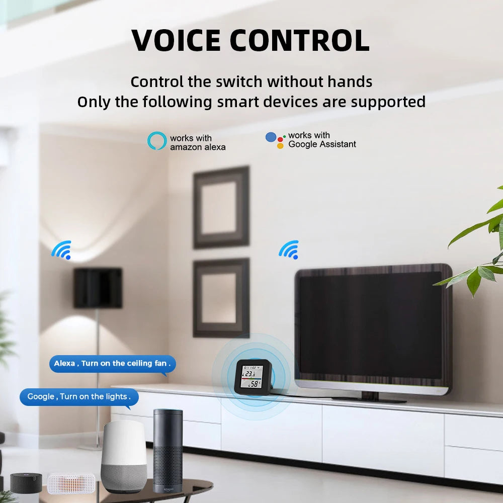 Tuya Smart Universal IR Remote – WiFi, Temperature & Humidity Sensor