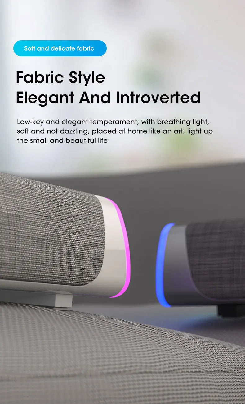 SoundBar 4D Pro – Wireless Bluetooth Speaker with Subwoofer Bass for PC & Laptop