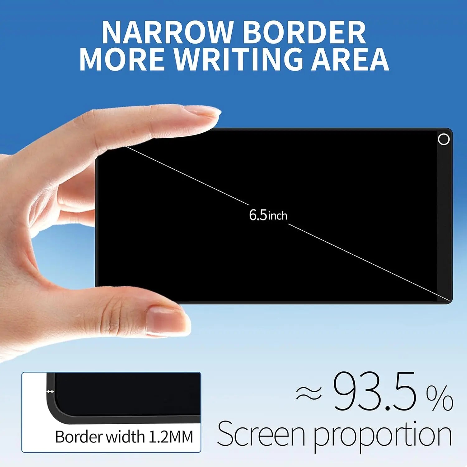 PocketWrite 6.5" LCD Digital Notepad – Portable Sketching & Drafting Tablet