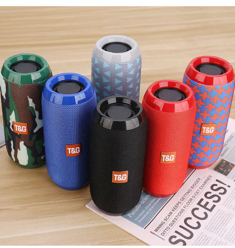 BoomBox Portable Wireless Bluetooth Speaker – FM Radio, Subwoofer & Hands-Free