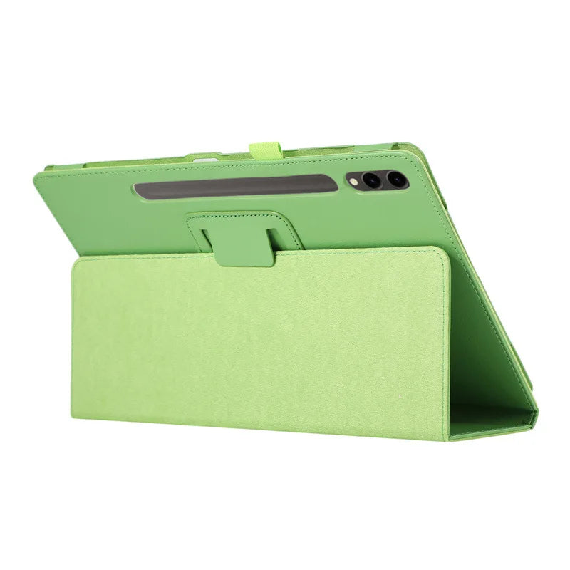 Luxury Leather Samsung Galaxy Tab Case with Stand – S6 to S10, A7, A8 & A9 Series