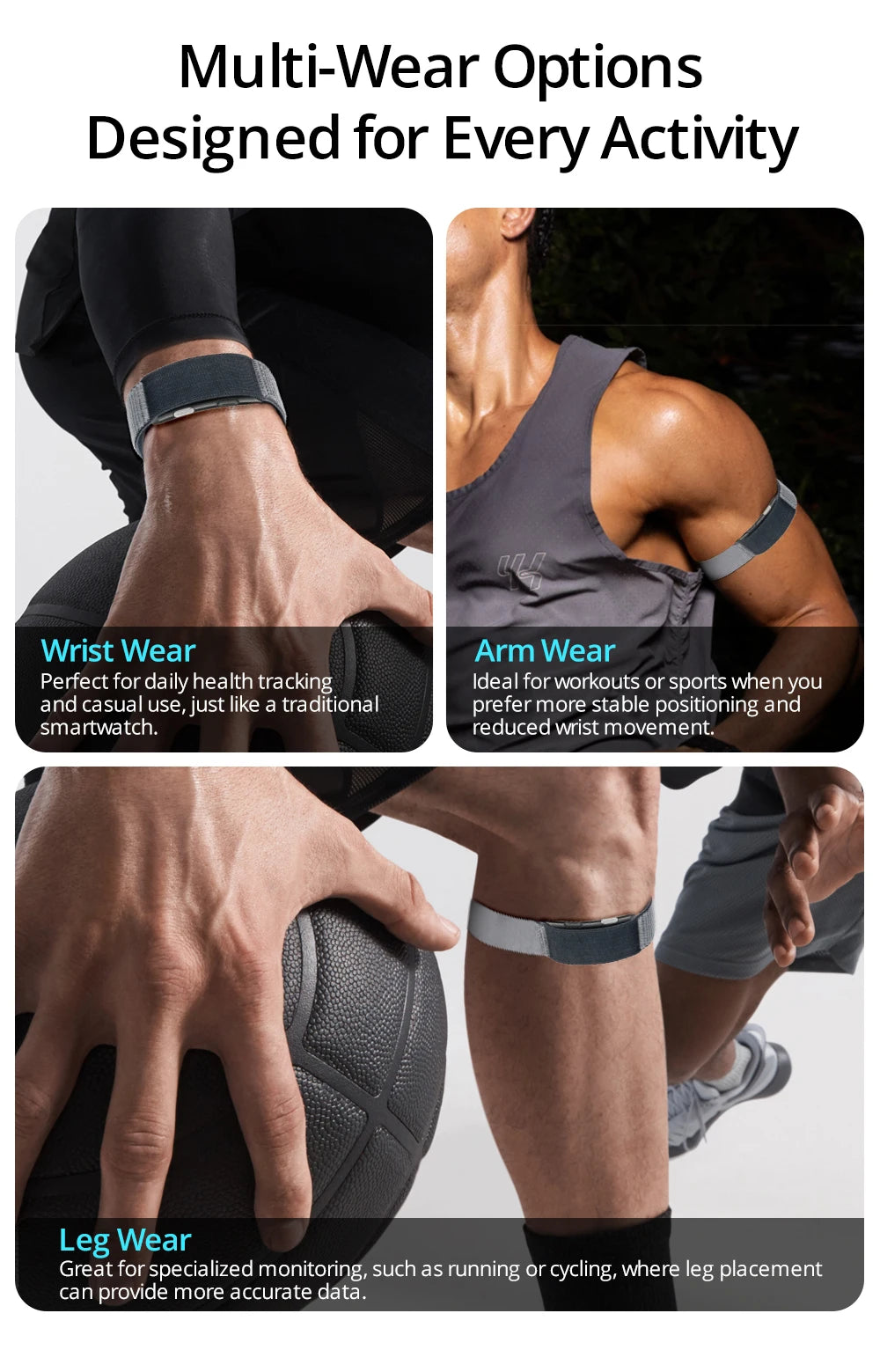 VALDUS VITRO ECG Smart Bracelet – Heart Rate, Blood Pressure & Long Battery Life