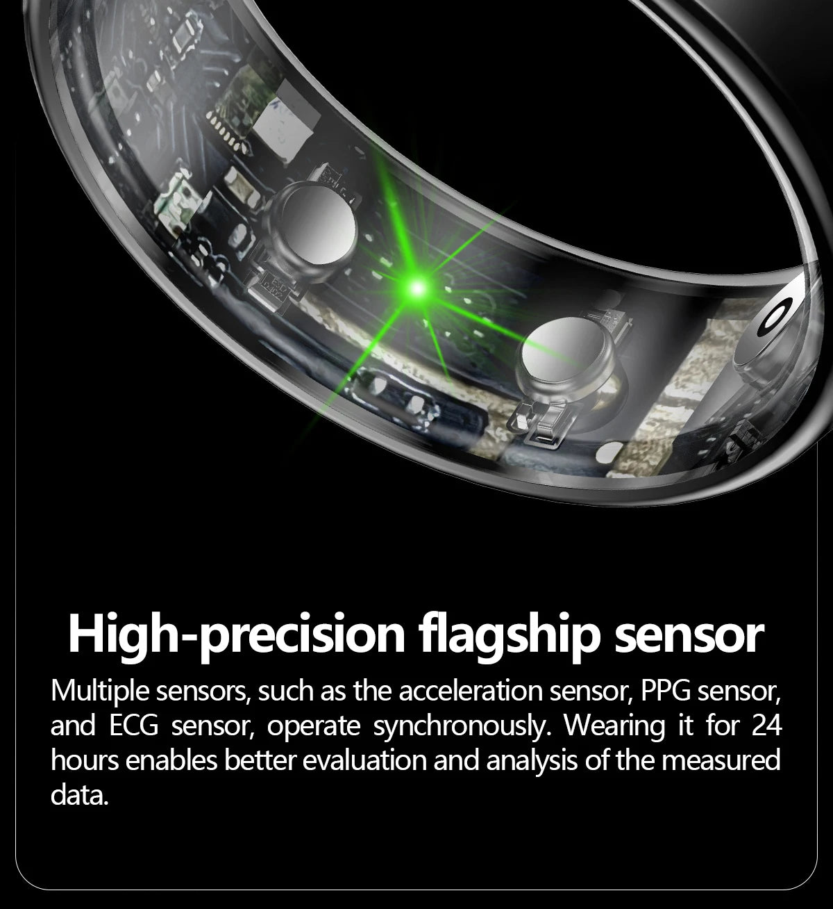 NOYAFA Smart Ring – Heart Rate, Blood Oxygen & Multi-Sport Health Monitor