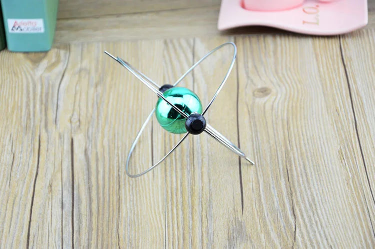 Colorful Galaxy Universe Celestial Swinger Magnetic Rotating Earth Perpetual Motion Device Electric Chaos Pendulum Science Decor