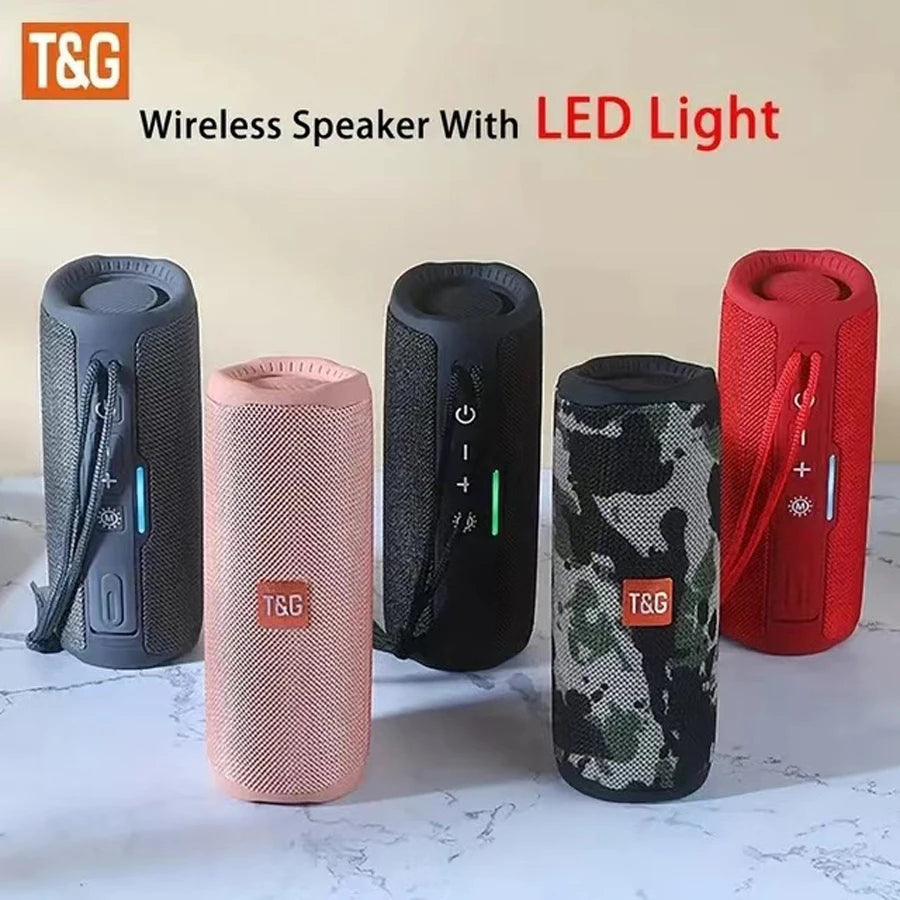 BoomBox Portable Wireless Bluetooth Speaker – FM Radio, Subwoofer & Hands-Free