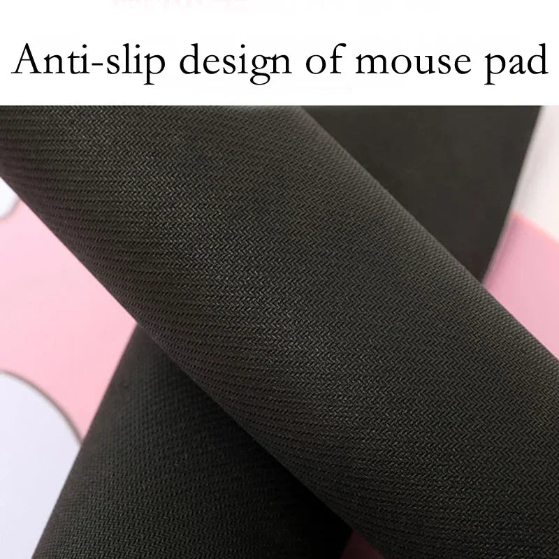 Black and White Mouse Pad Gaming Keyboard Solid Color Laptop Desk Carpet Pc Keyboard Mousepad Speed Deskmat Stitch Things Mats