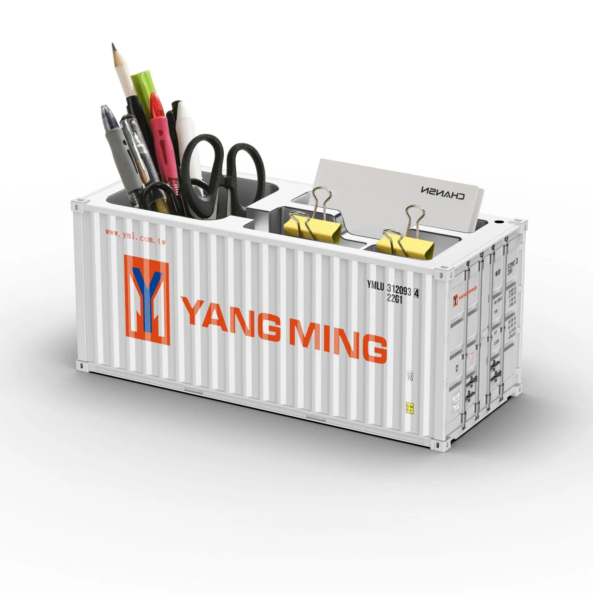 ContainerDesk Miniature Shipping Container Pen Holder – Desk Organiser & Home Decor