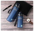 PureSip BPA-Free Leak-Proof Sports Water Bottle – 400ml / 560ml